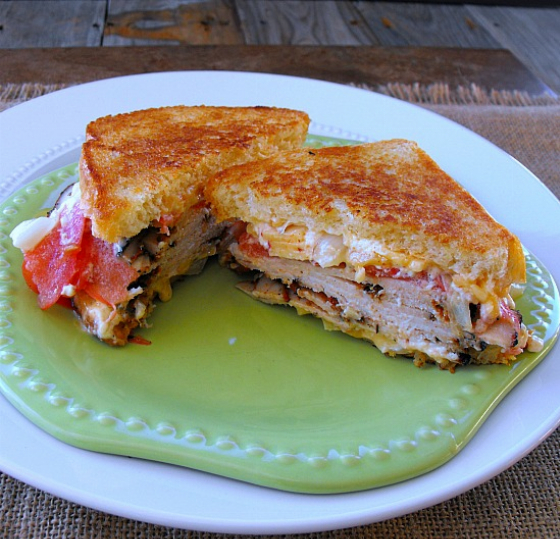 Spicy Grilled Cheese Sandwich