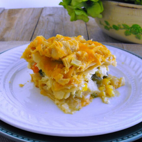 Chicken Pot Pie Lasagna