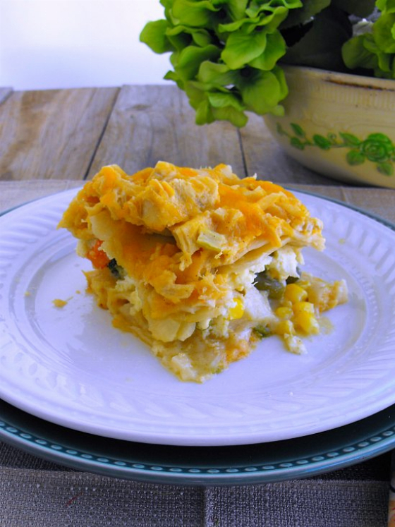 Chicken Pot Pie Lasagna