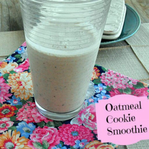 Oatmeal Cookie Smoothies