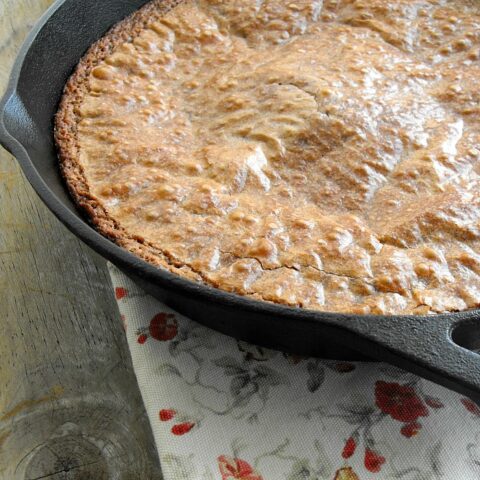 Cast Iron Skillet Brownie