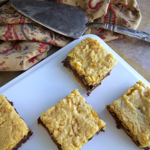 Fudgy Peanut Butter Bars