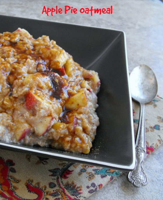 Apple Pie Oatmeal