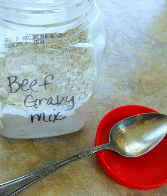 Homemade Gravy Mix