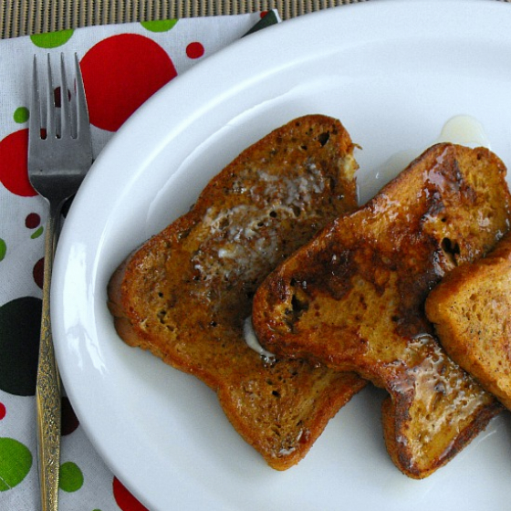 Gingerbread French Toast