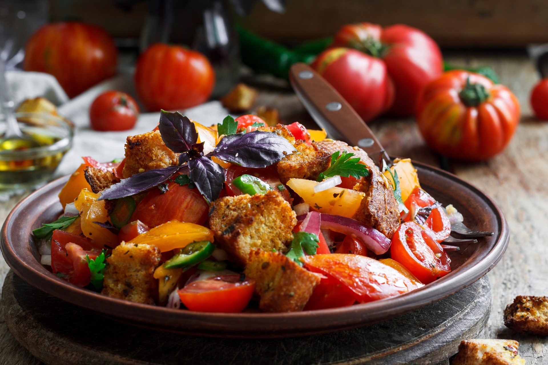 Panzanella Salad