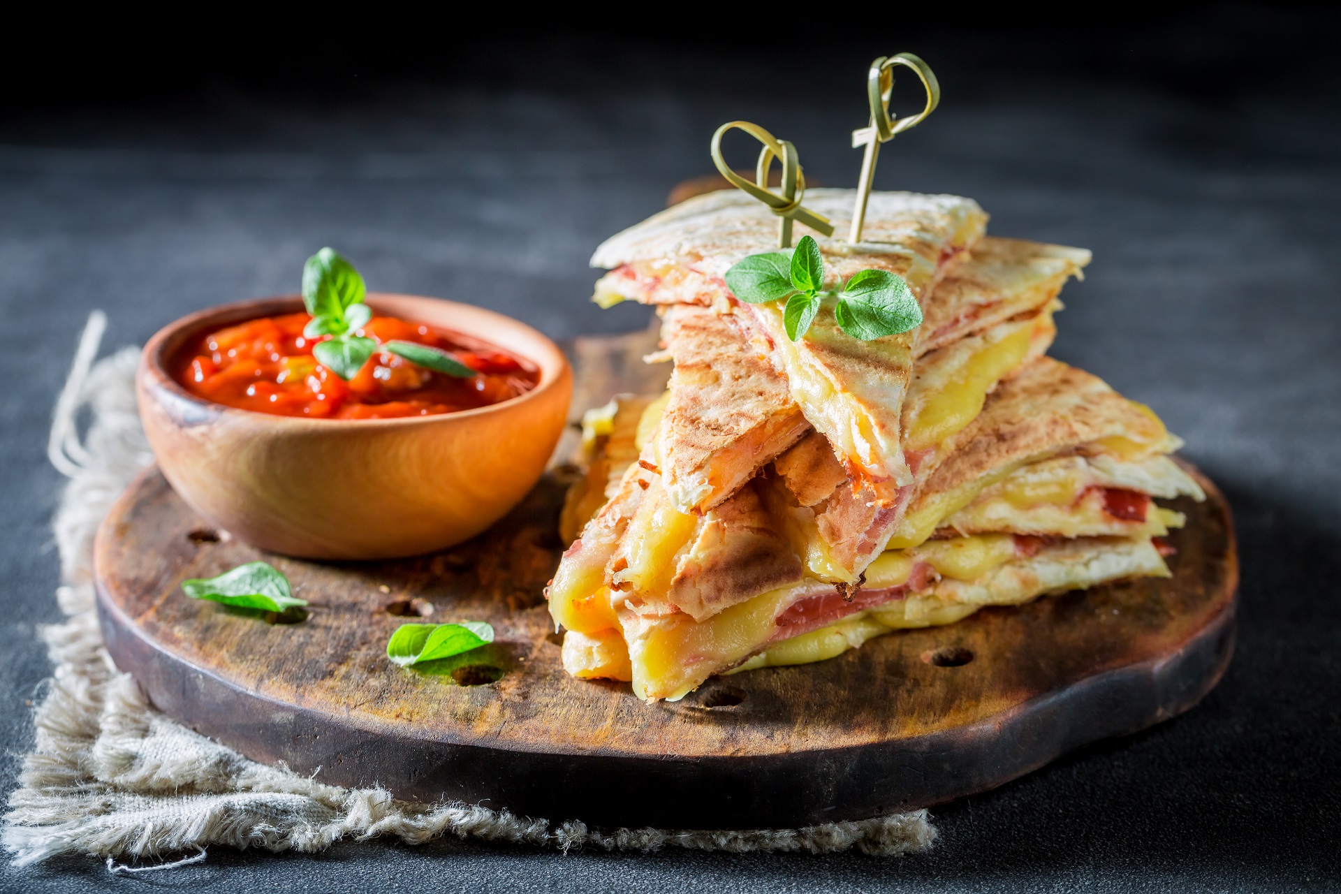 Pizza Quesadilla