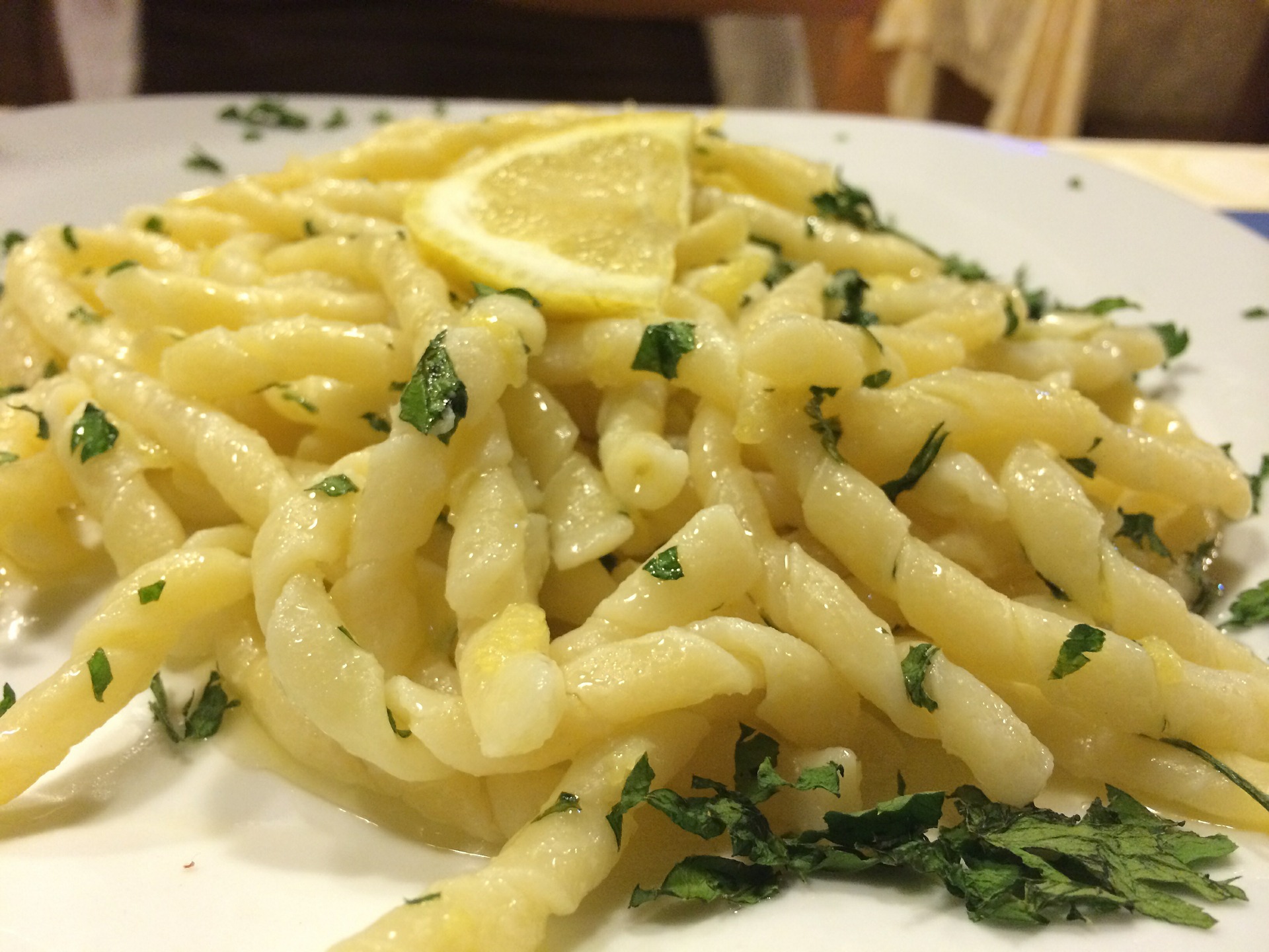 Browned Butter Lemon Pasta