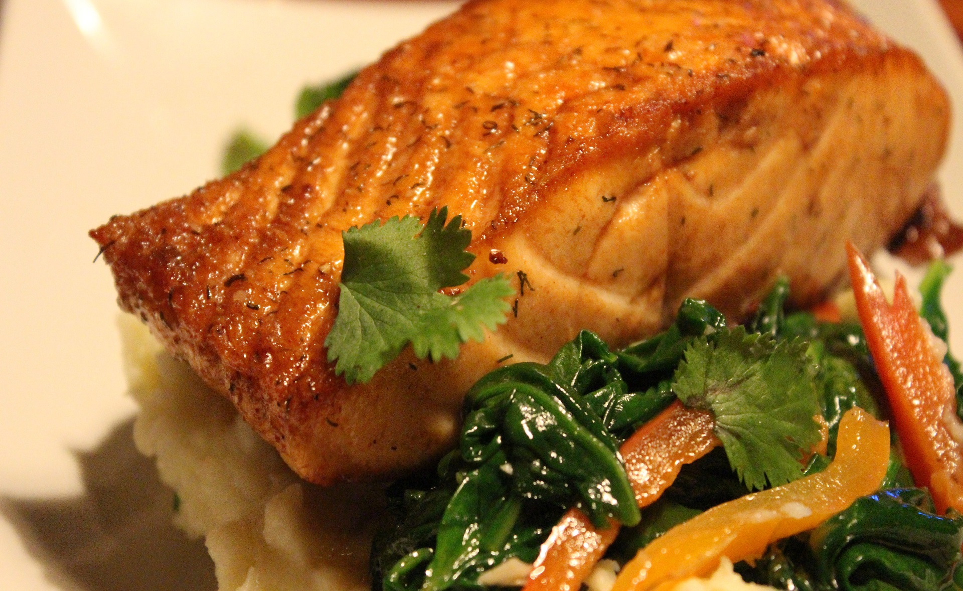 Garlic Baked Salmon