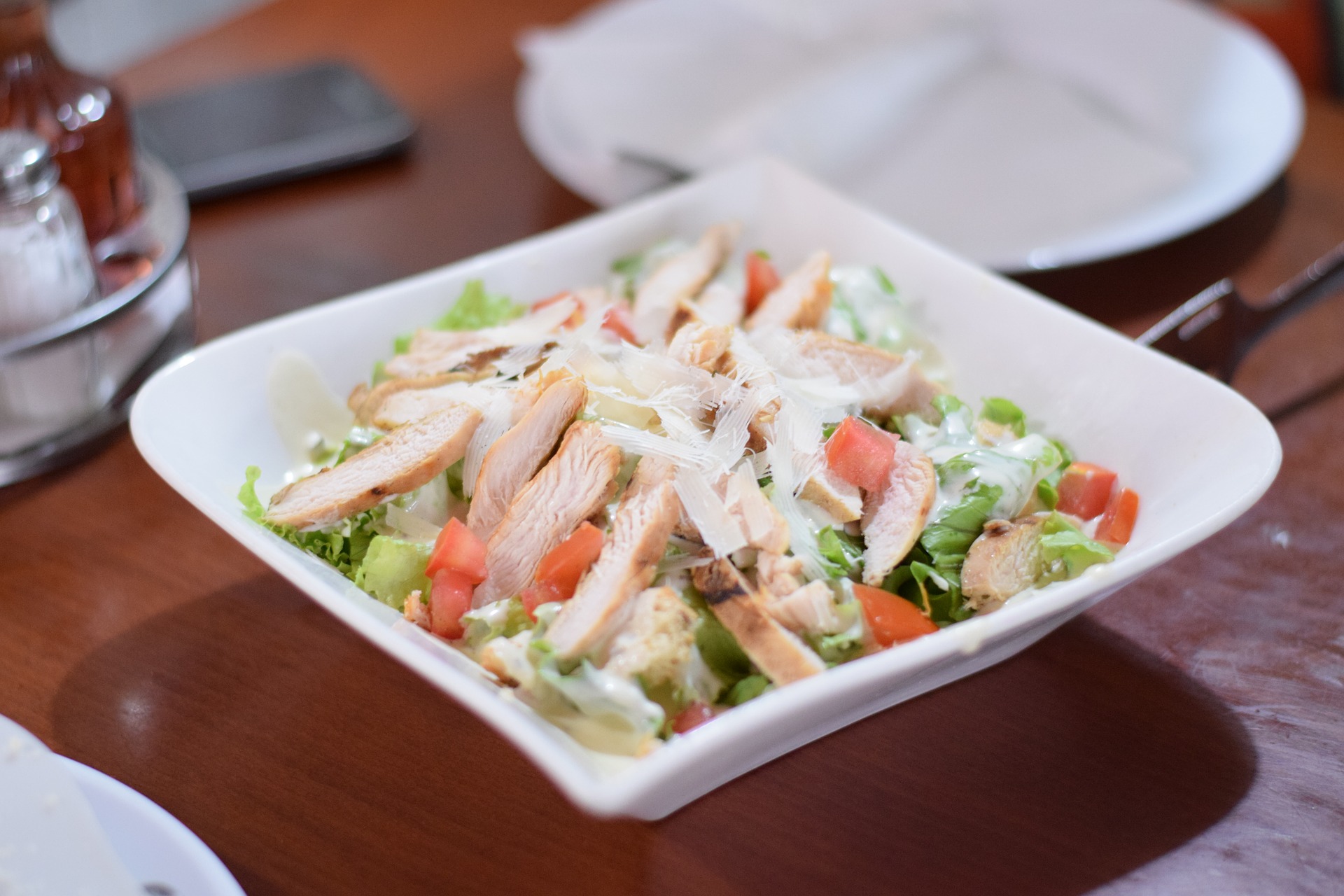 Greek Lemon Garlic Chicken Salad