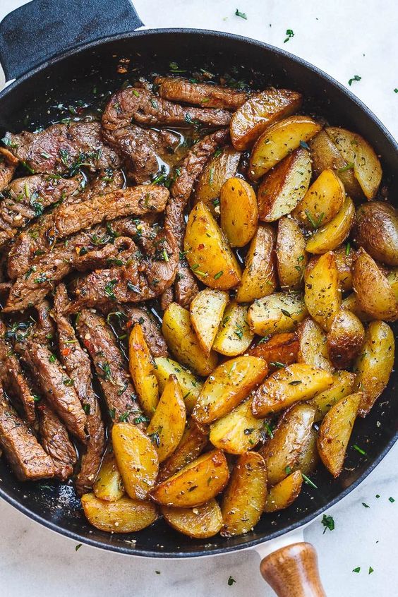 Steak and Potatoes Skillet