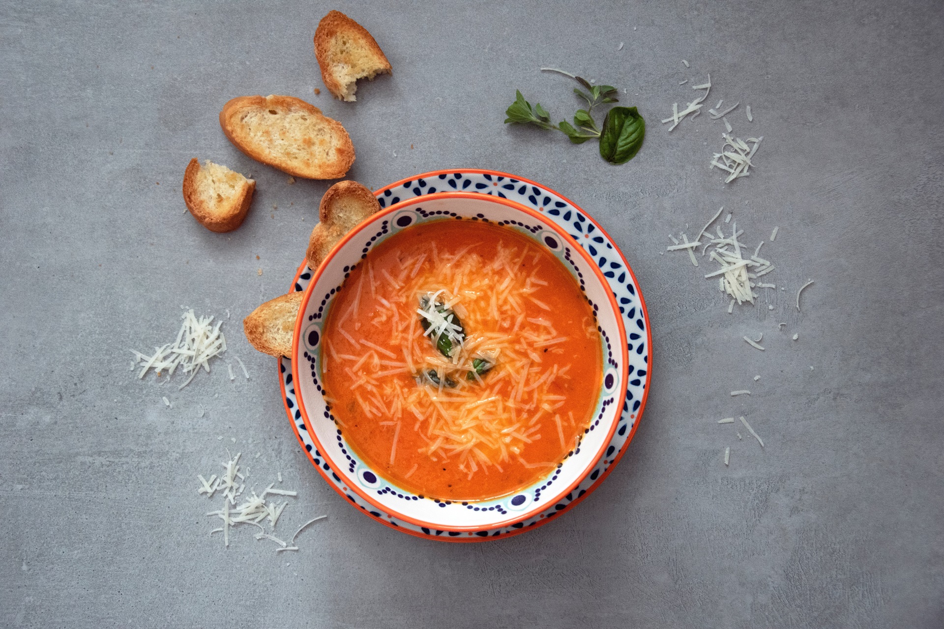 Tomato Parmesan Soup