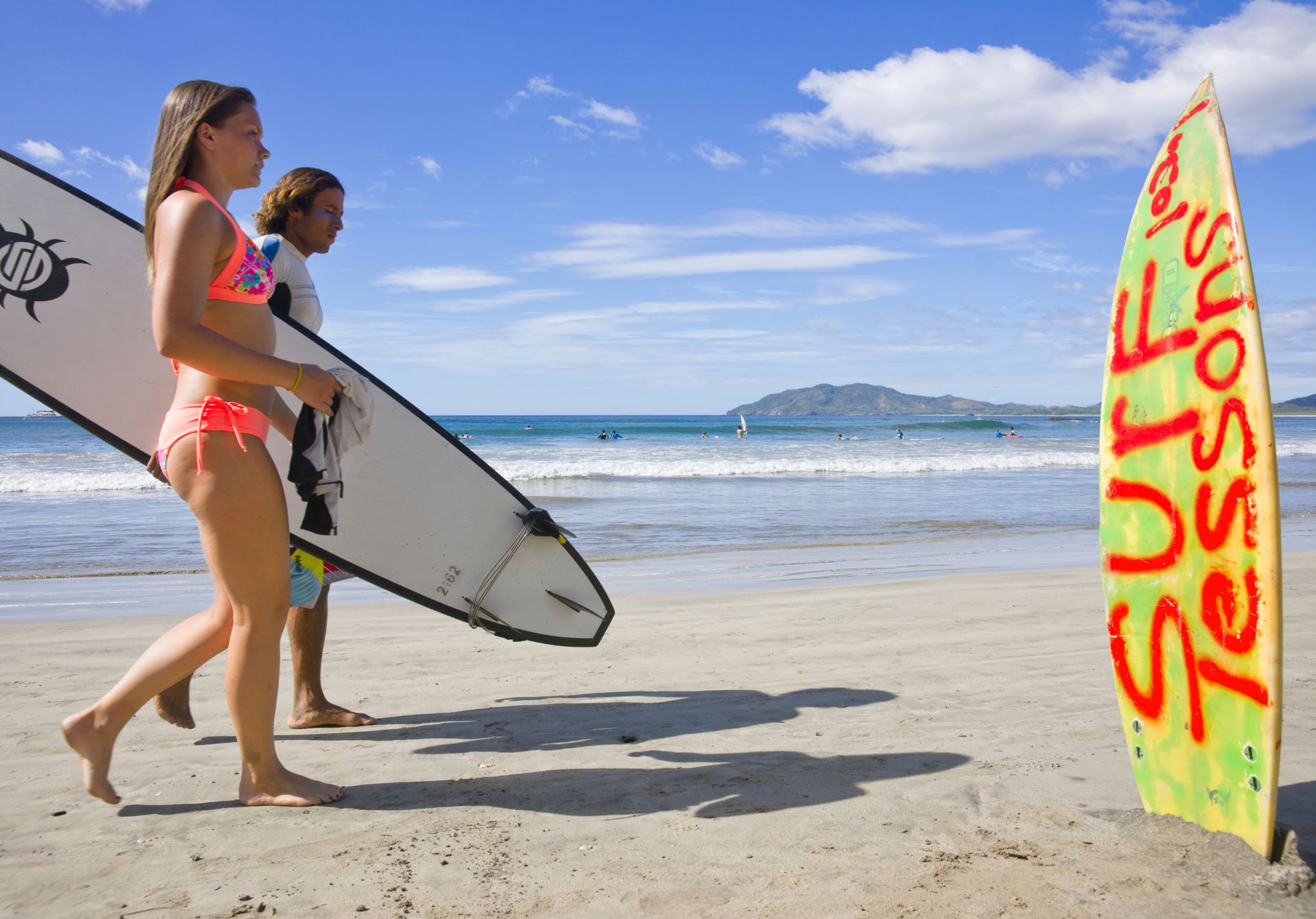 Surfing in Costa Rica