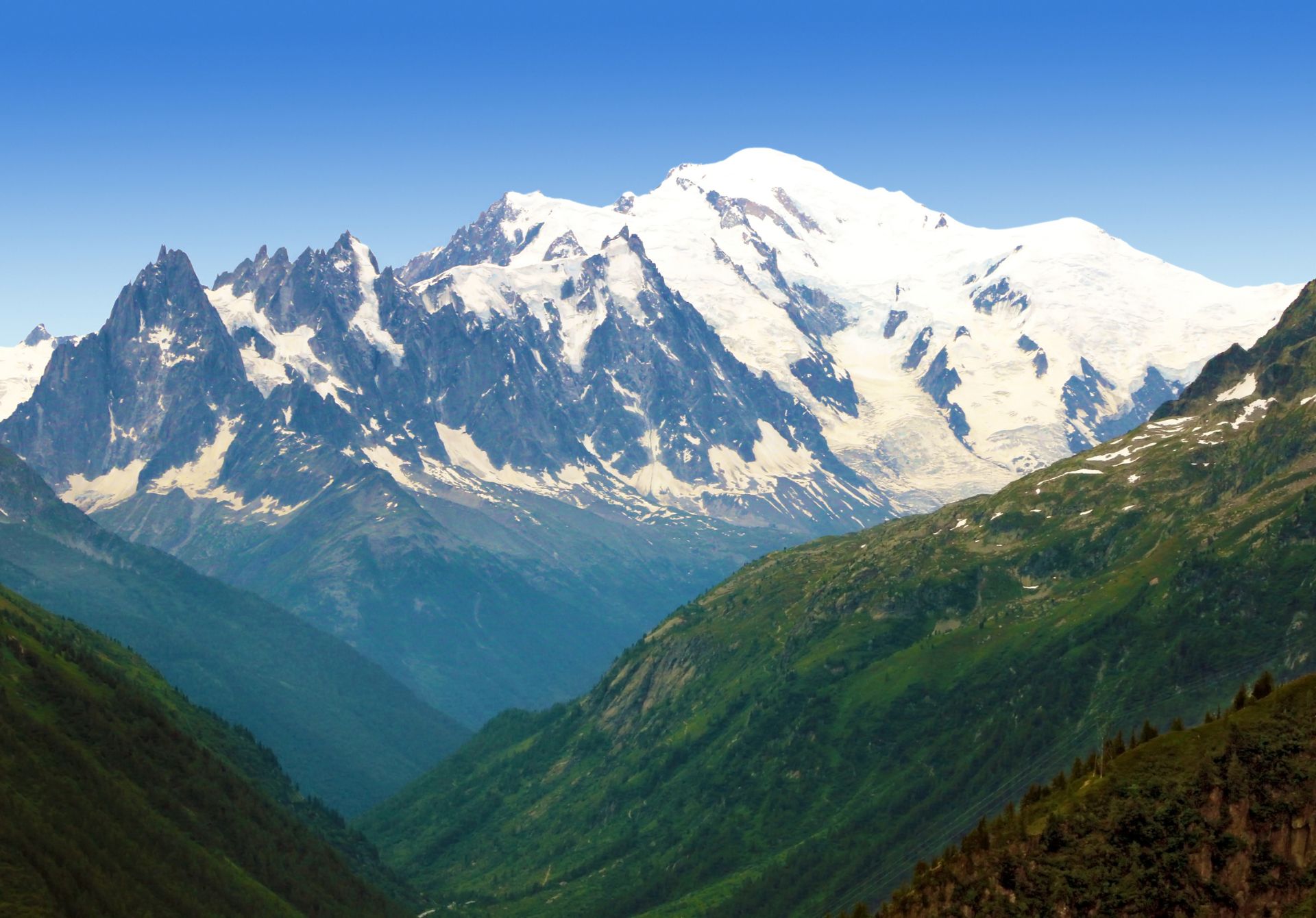 Mont Blanc, French_Italian Border