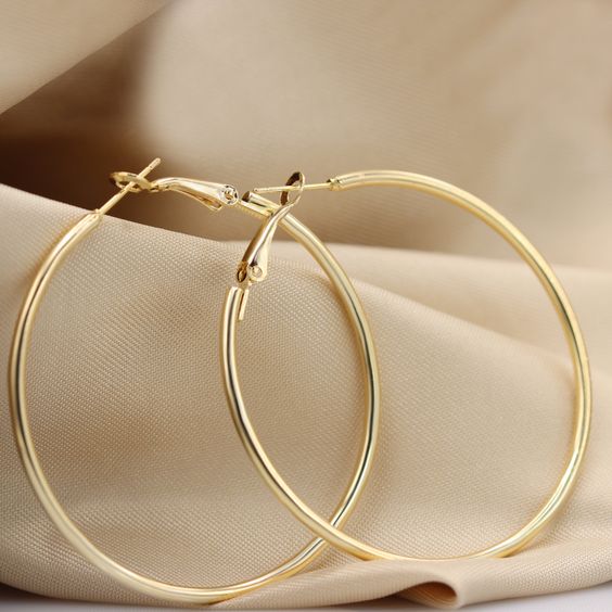  Supersized Hoop Earrings