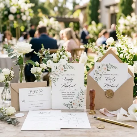 Image of Wedding Invitation Design and Layout Tips