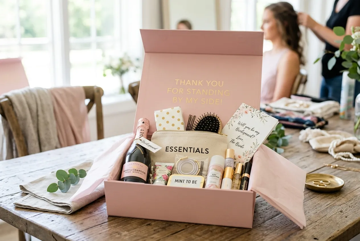 Bridesmaid Survival Kit Box