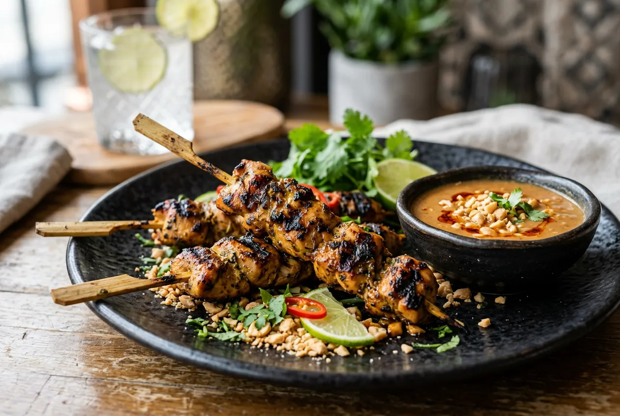 Chicken Satay Skewers