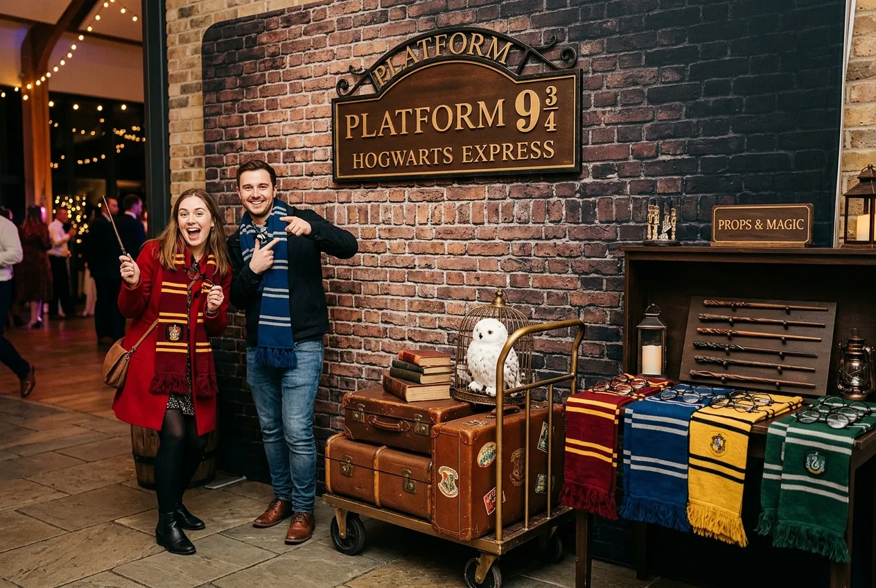 Create a Platform 9¾ Photo Booth