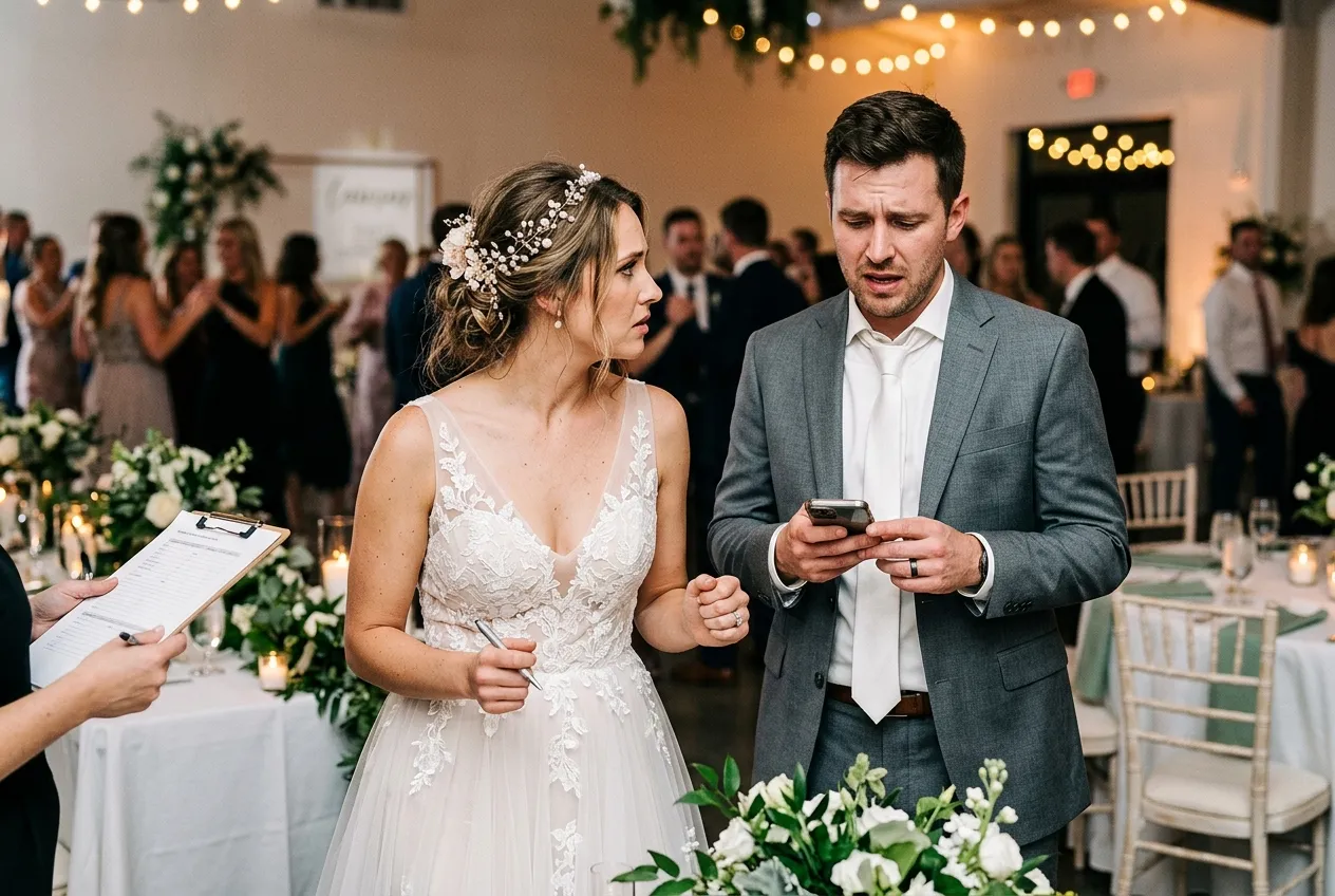 Forgetting to Enjoy Your Own Wedding