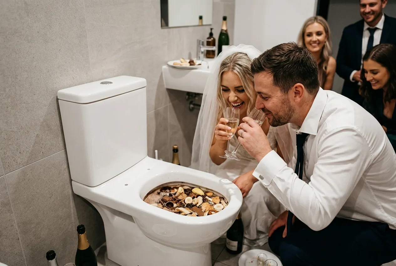 France's Toilet Bowl Drinking