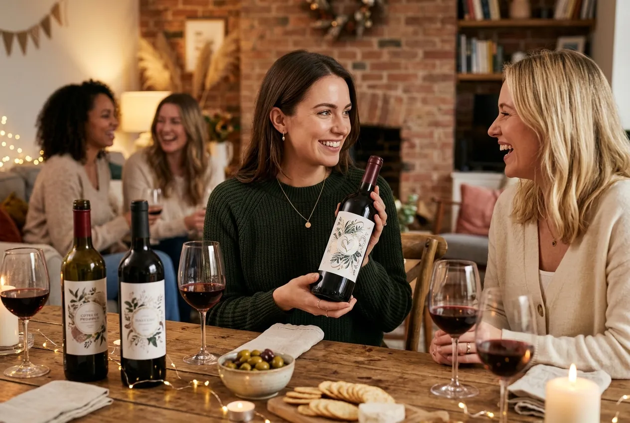 Personalized Wine Label Surprise