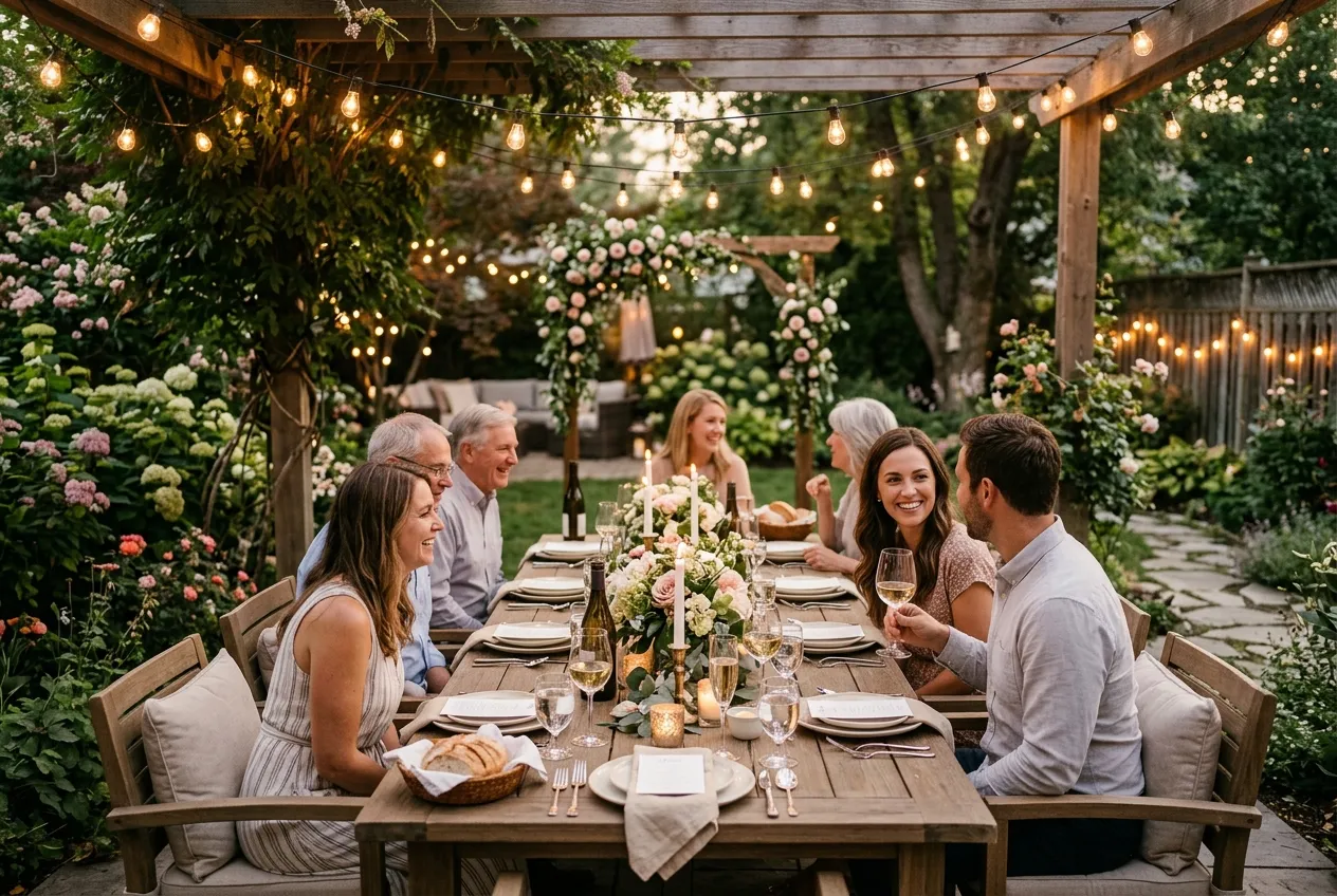 Plan an Intimate Backyard Celebration