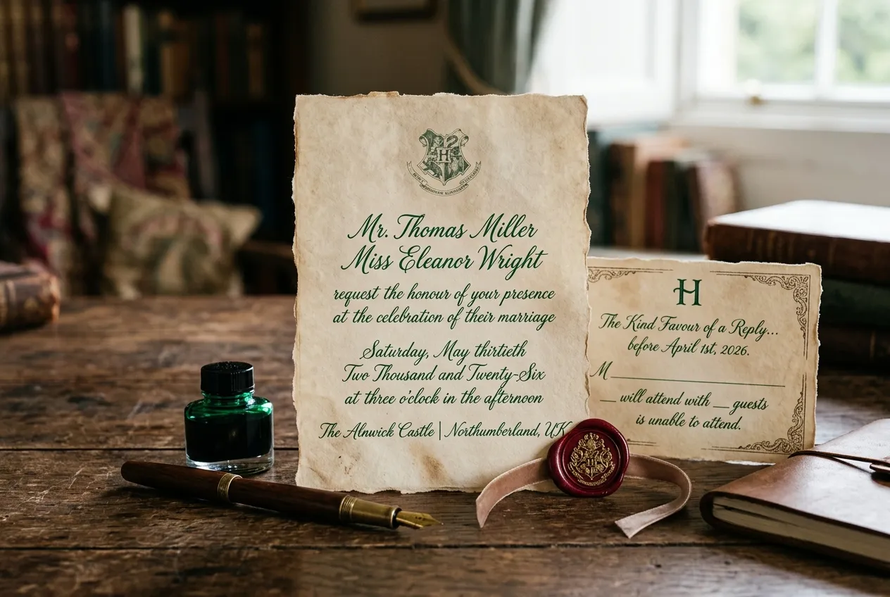 Send Hogwarts Acceptance Letter Invitations