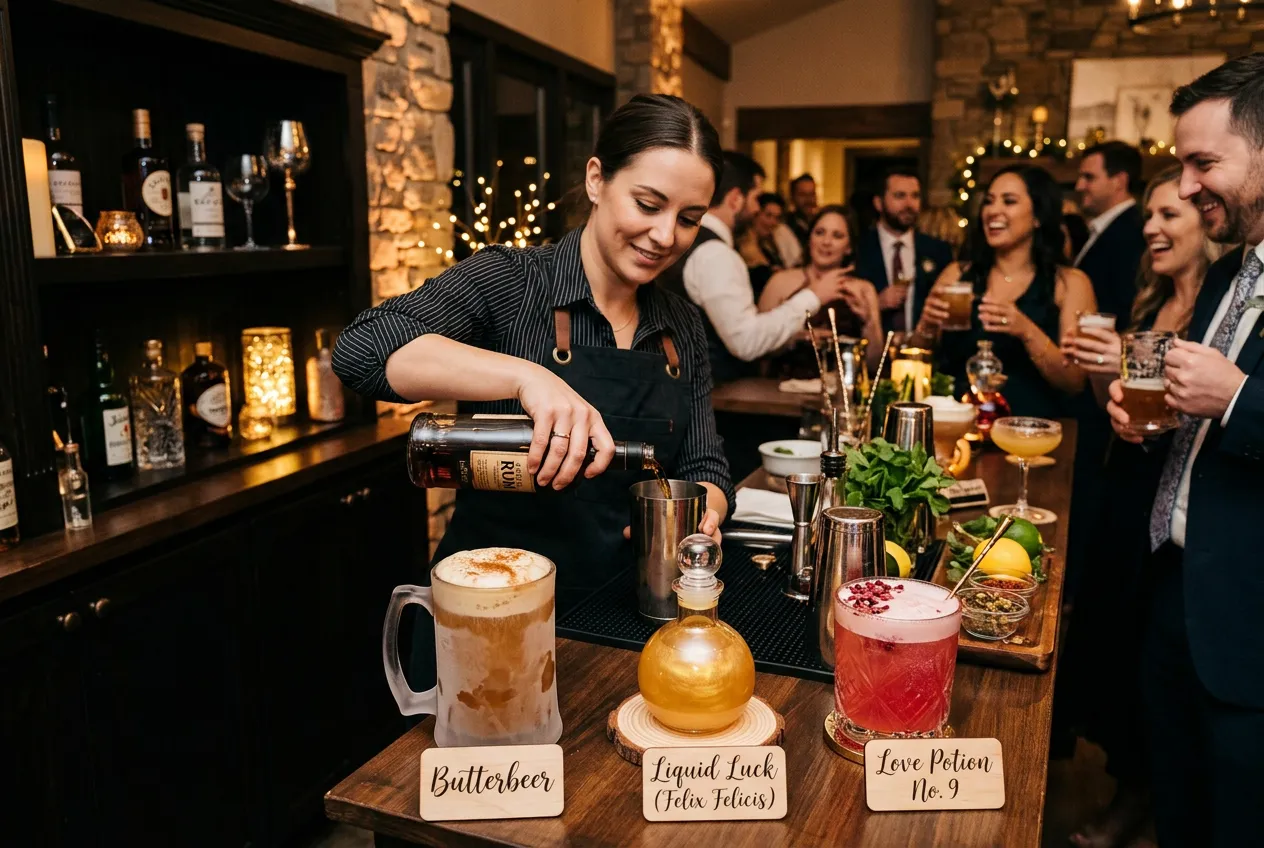 Serve Butterbeer and Magical Cocktails