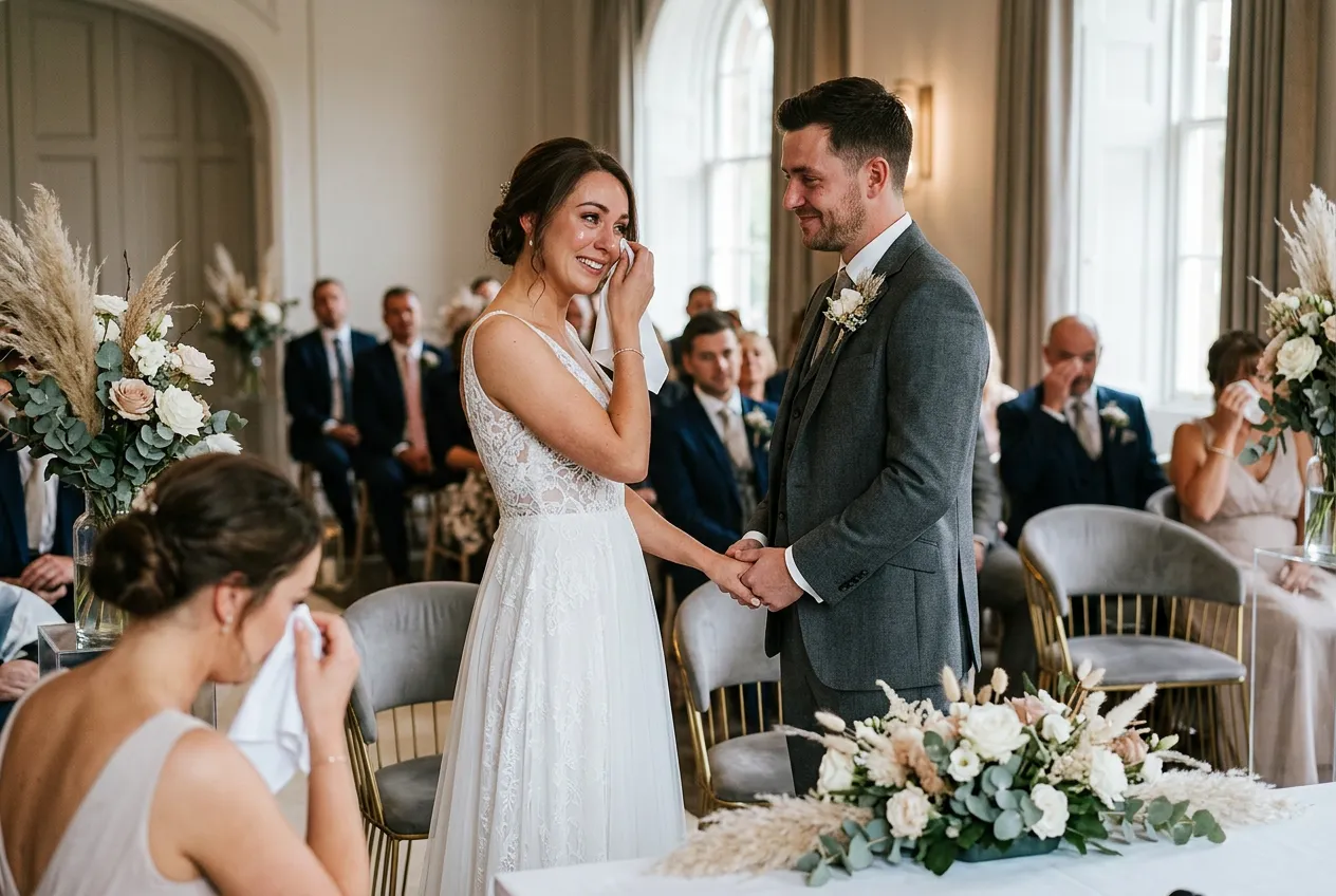 Someone Will Cry During Your Ceremony And It Might Be You