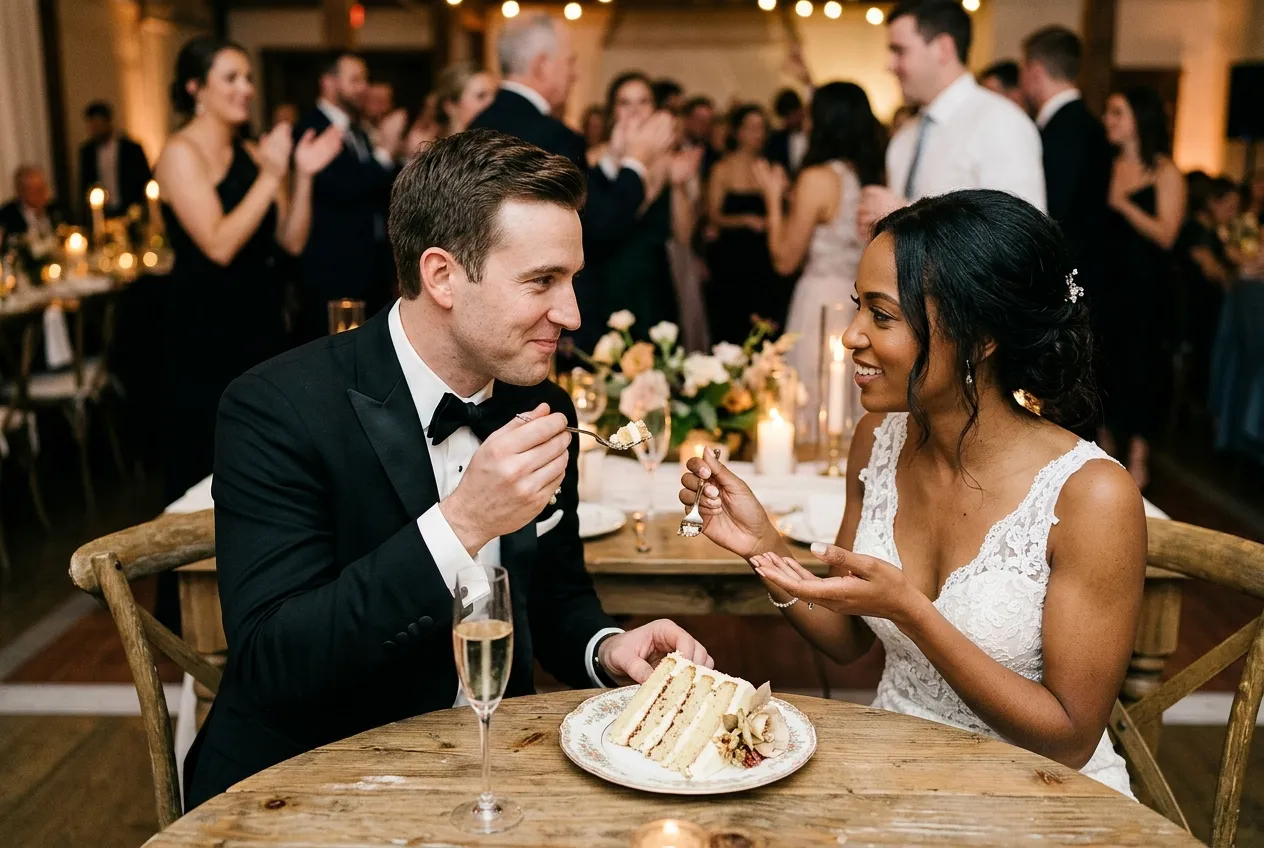 You'll Barely Taste Your Wedding Cake