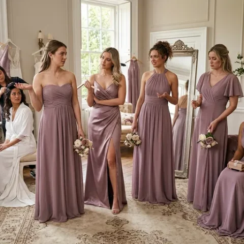 Image of 18 Bridesmaid Dress Trends That Need to Go