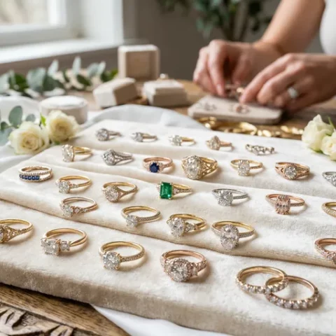 Image of 46 Sparkling Engagement and Wedding Rings for You to Dream About