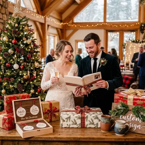 Image of 8 Unique Christmas Wedding Gift Ideas That Are Sure to Be Loved