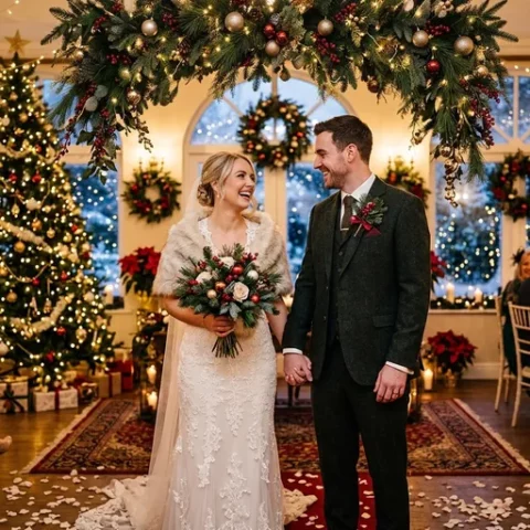 Image of 9 Charming Ideas for a Christmas Wedding