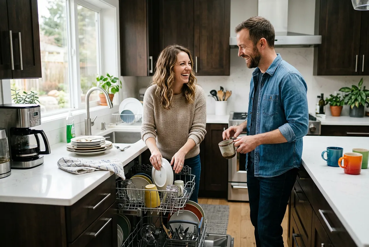 A great marriage is not when the 'perfect couple' comes together. It is when an imperfect couple learns to enjoy their differences.