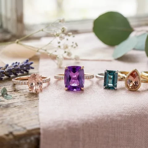 Image of Amethyst Engagement Rings and Other Gorgeous Unique Ring Options