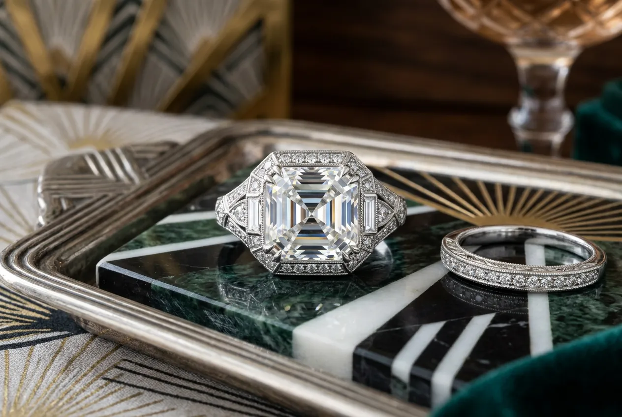 Asscher Cut Art Deco