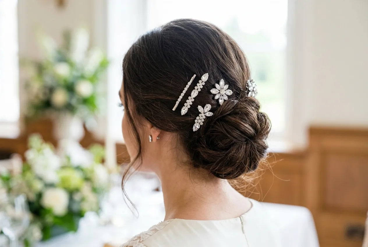 Crystal Hair Pins