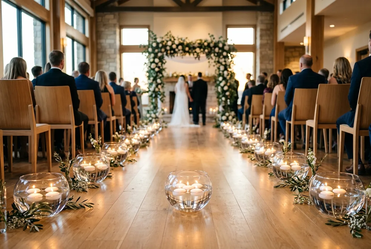 Floating Candle Aisle