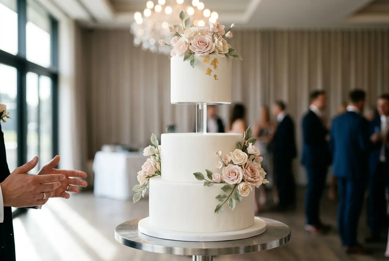 Floating Tier Illusion Cake