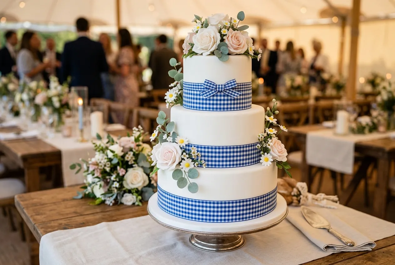 Gingham Ribbon Bands