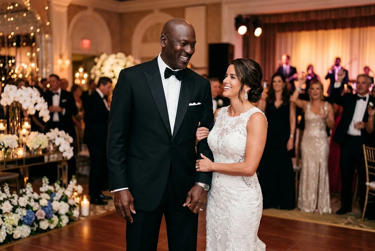 Michael Jordan and Yvette Prieto