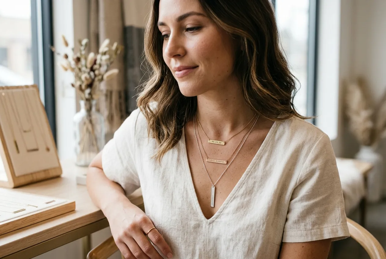 Minimalist Bar Necklaces