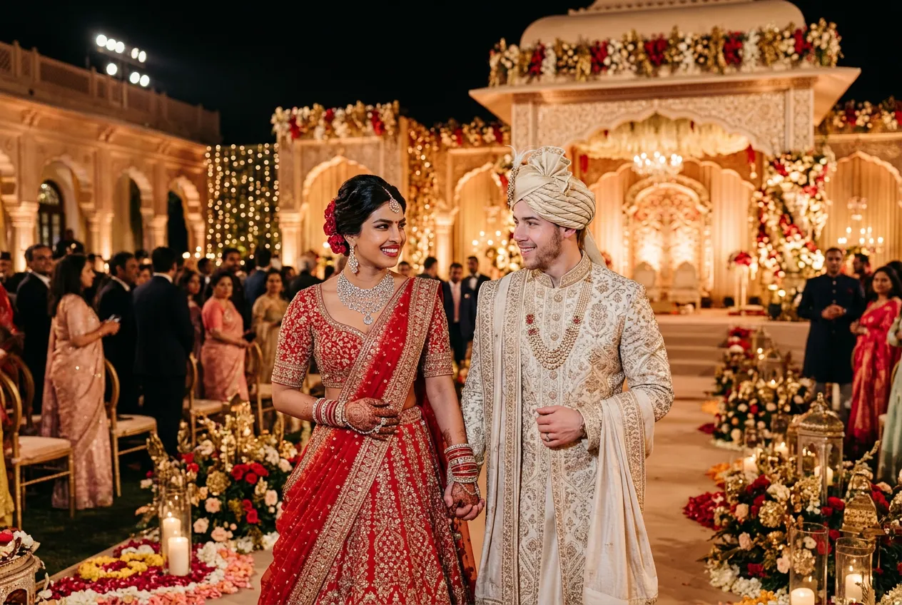 Priyanka Chopra and Nick Jonas