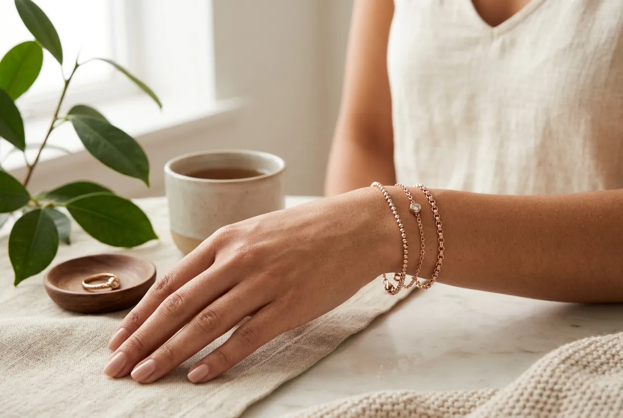 Rose Gold Bracelet Sets
