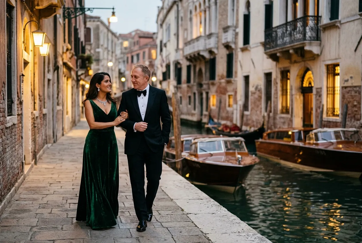 Salma Hayek and François-Henri Pinault