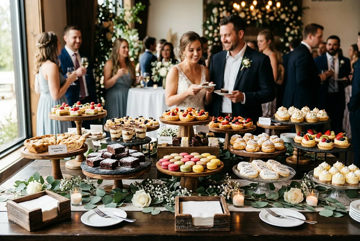 Skip the Wedding Cake and Serve Dessert Instead