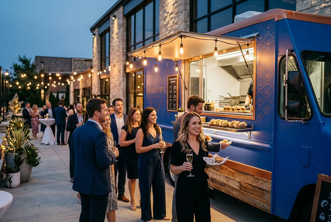 Surprise Food Truck Arrival