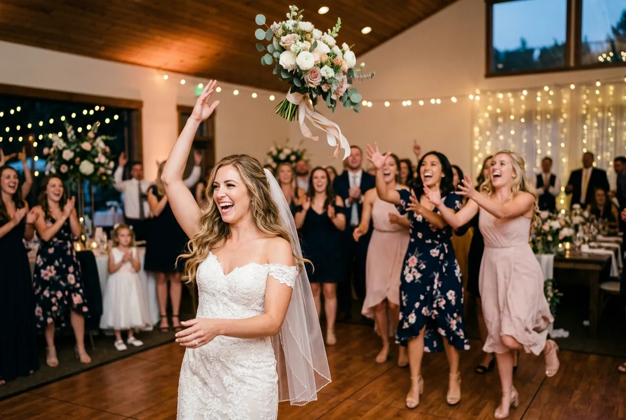 Throwing the Bouquet